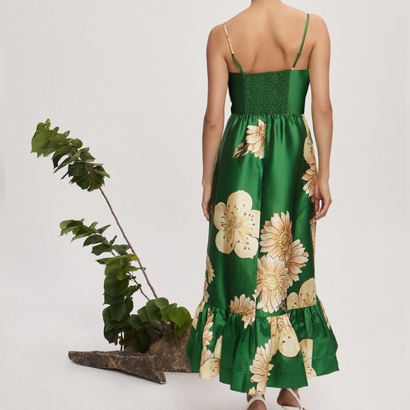 Alemais Sage Midi Dress - Picture 3 of 9